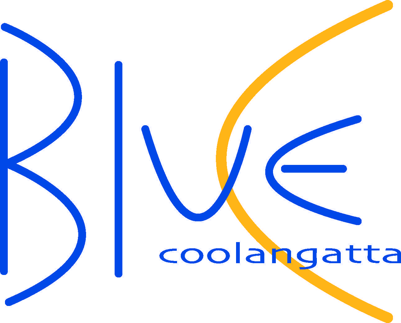 Yellow and Blue C Logo - Coolangatta Accommodation Specials