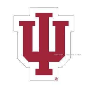 IU University Logo - IU INDIANA UNIVERSITY Hoosiers Large Logo Decal | eBay