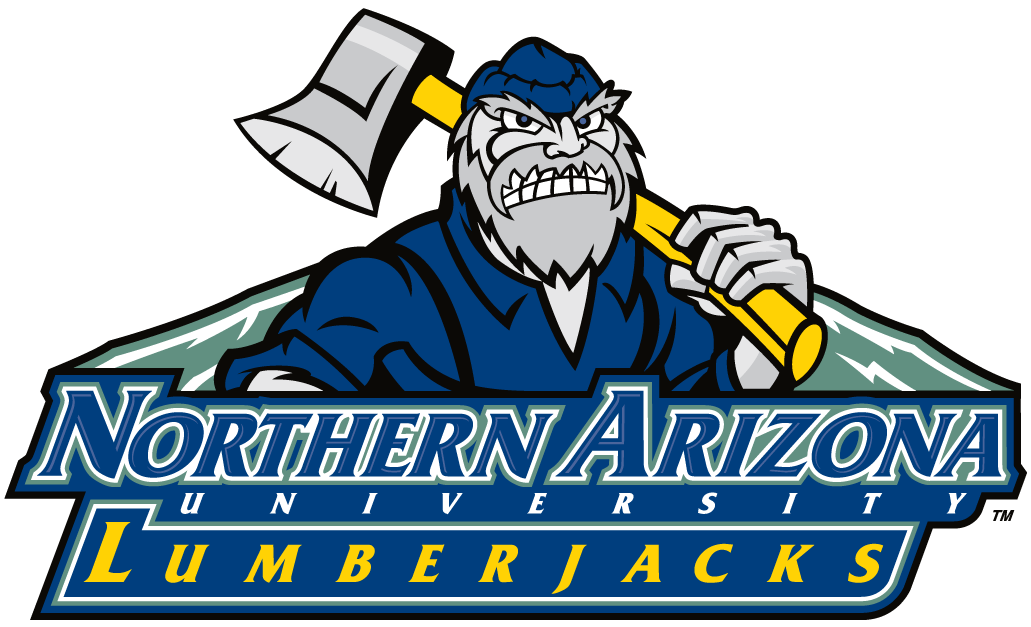 Northern Arizona Logo - Northern Arizona Lumberjacks Alternate Logo - NCAA Division I (n-r ...