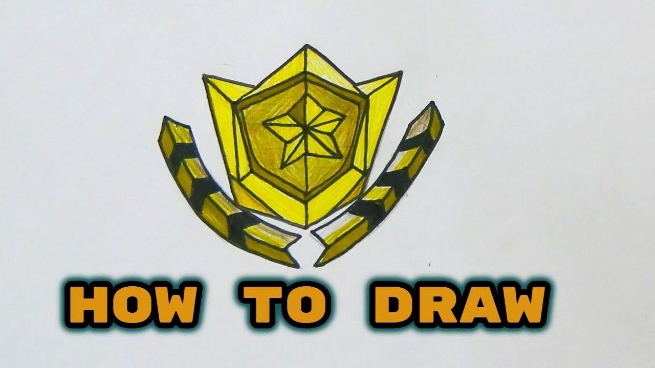 Battle Pass Logo - How to Draw Fortnite Battle Pass Logo Easy - YouTube