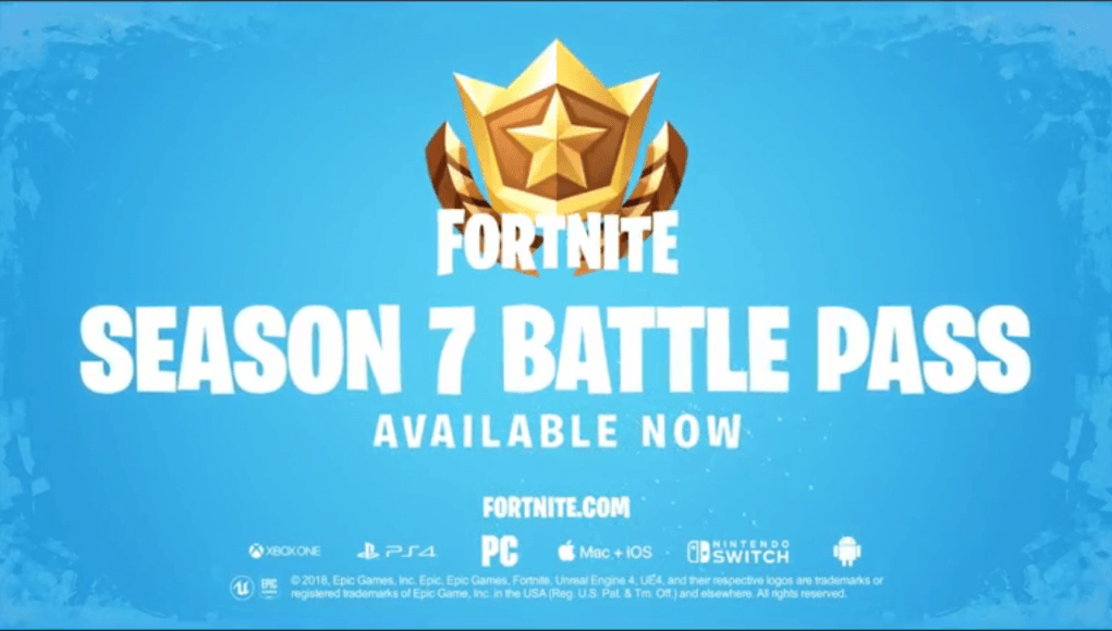 Battle Pass Fortnite Logo - Fortnite Season 7 Battle Pass Trailer | Fortnite INTEL