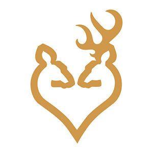 Browning Arms Logo - Browning Arms Deer Heart Logo 12
