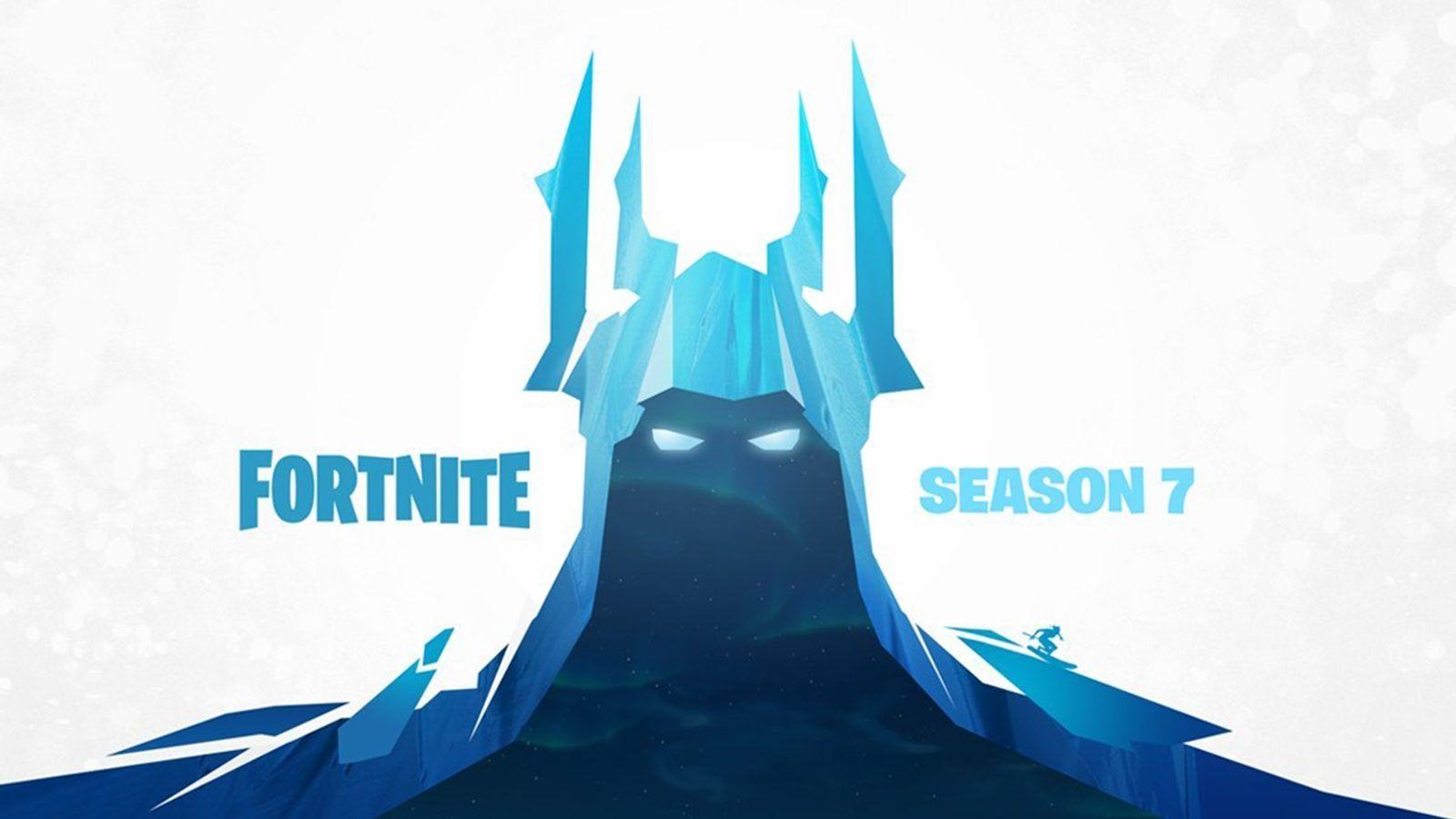 Battle Pass Fortnite Logo - When does Fortnite Season 7 begin? Snow theme, leaked skins ...