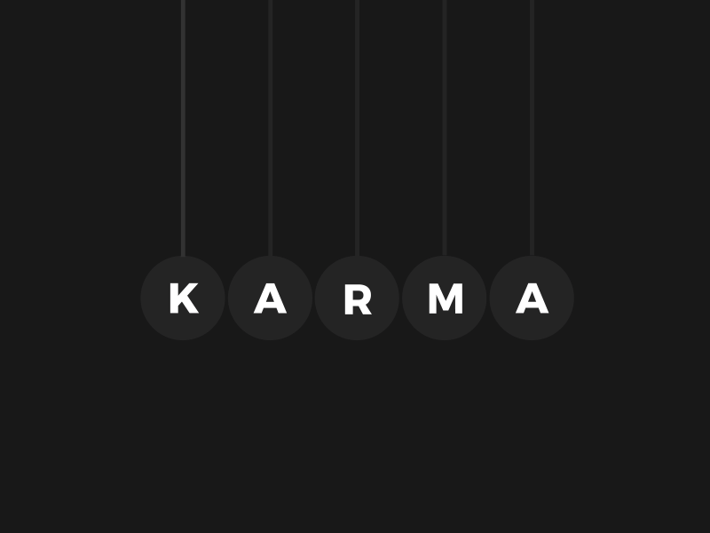 Karma Word Logo - Karma | Word as Image by Nastia Anikanova | Dribbble | Dribbble
