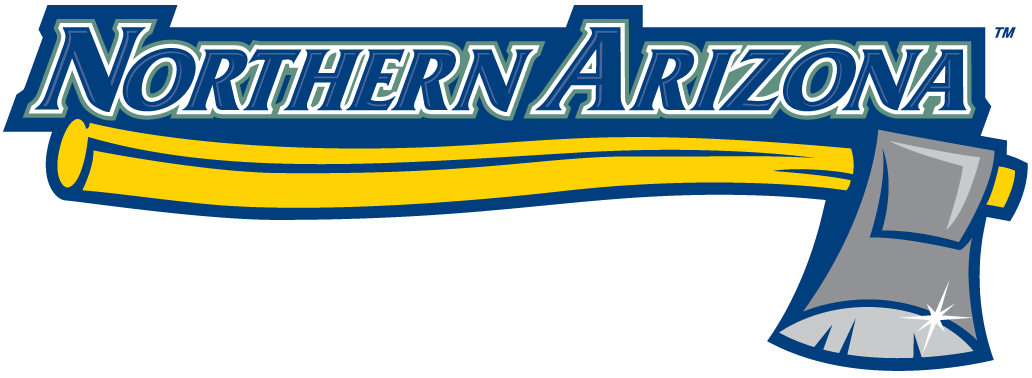 Northern Arizona Logo - Northern Arizona Lumberjacks Wordmark Logo - NCAA Division I (n-r ...