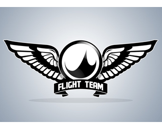 Flight Team Logo - Logopond, Brand & Identity Inspiration (Wave Flight Team)