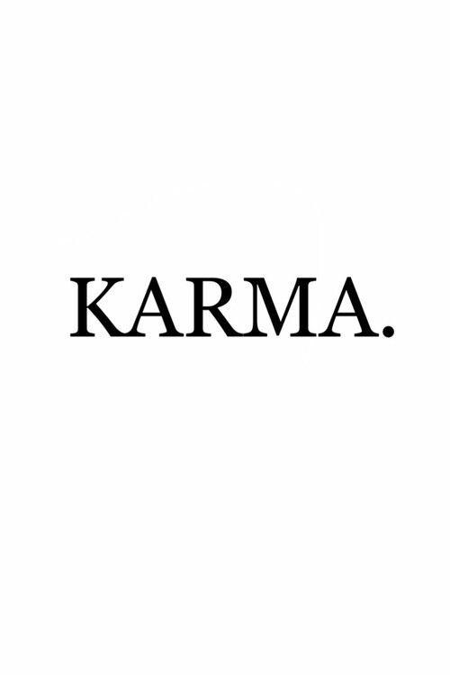 Karma Word Logo - karma | Life motto | Karma quotes, Quotes, Words