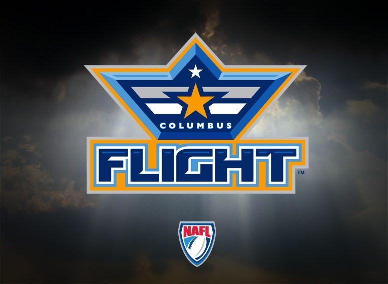 Flight Team Logo - Columbus Flight. NAFL. Football league. American football league