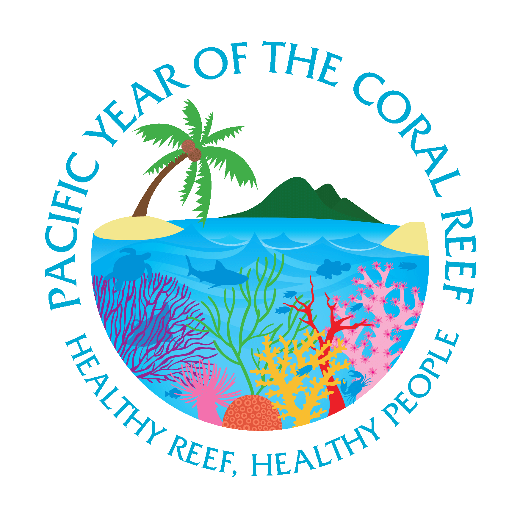 Reef Logo - Pacific Year of the Coral Reef 2018-2019 | Pacific Environment