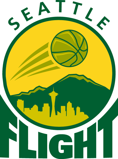 Flight Team Logo - Seattle Flight Primary Logo Basketball League IBL