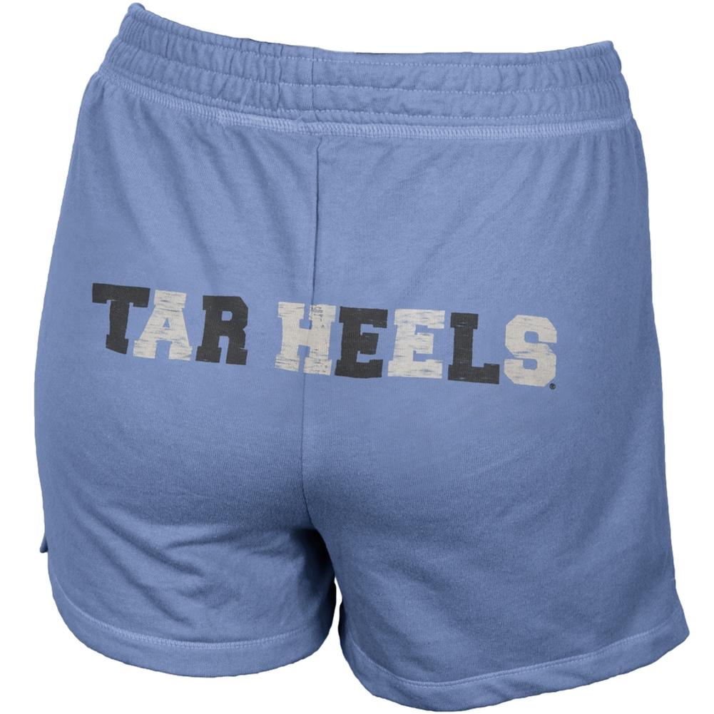 North Carolina Glitter Logo - North Carolina Tar Heels - Glitter Logo Girls Youth Athletic Shorts ...