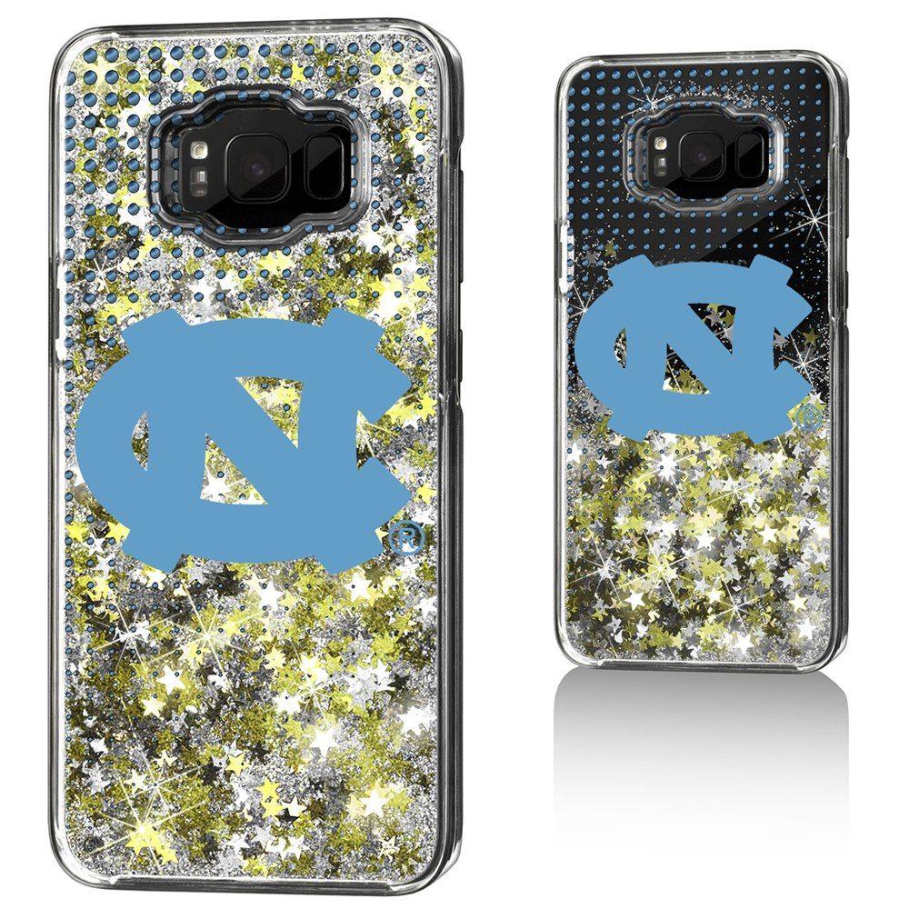 North Carolina Glitter Logo - North Carolina Tar Heels Samsung Galaxy Dots Glitter Case | Official ...