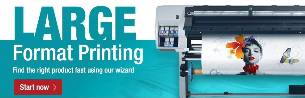 Printing Banners Logo - Large Format Printing, Sticker and Poster Printers