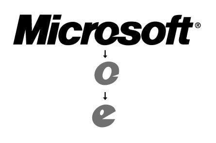 Microsoft Blibbet Logo - 25 Years of Microsoft's Pseudo Logo Redesigns - The Atlantic