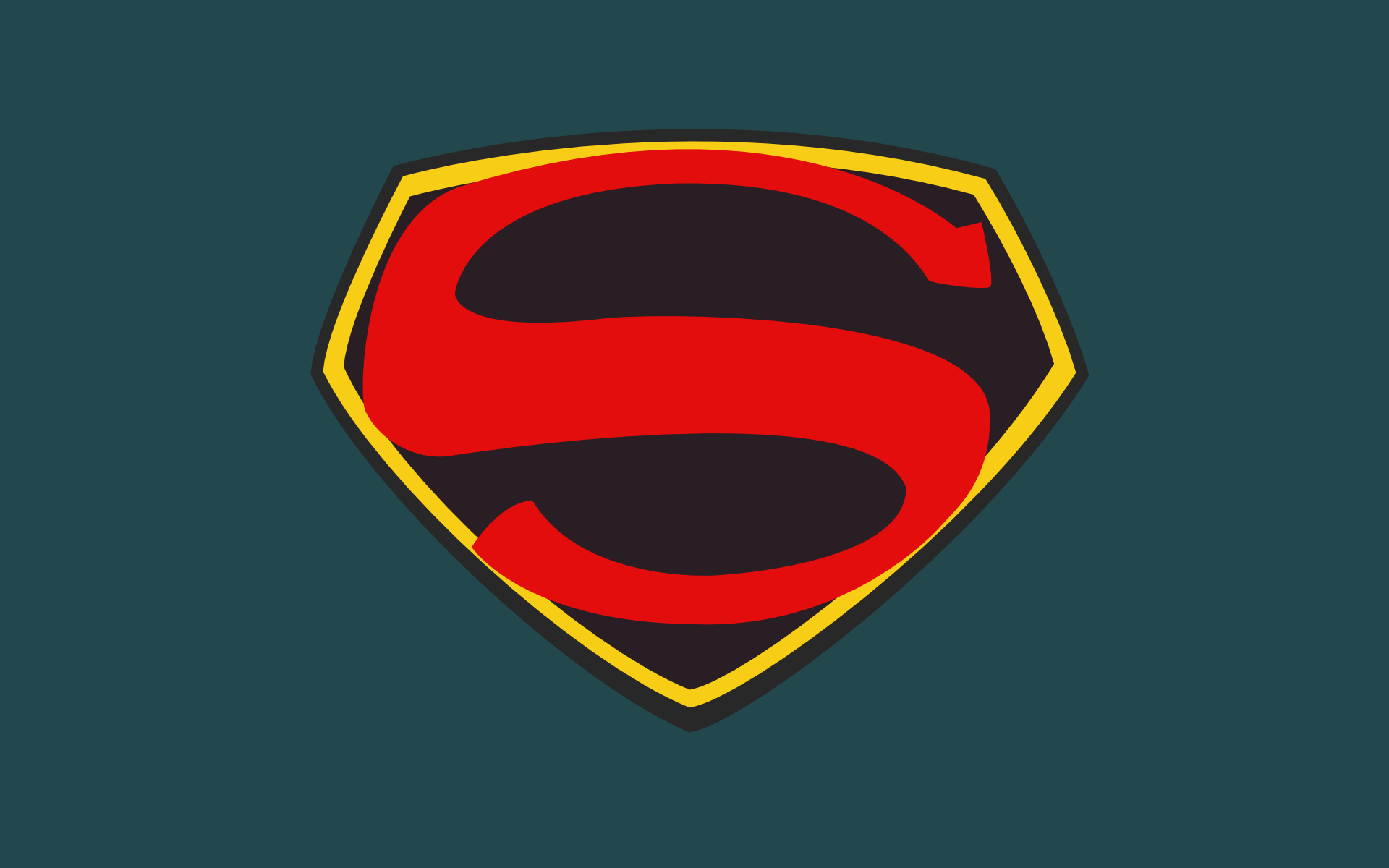 Retro Superman Logo - Here's a retro Superman wallpaper I did a while back, I thought I ...