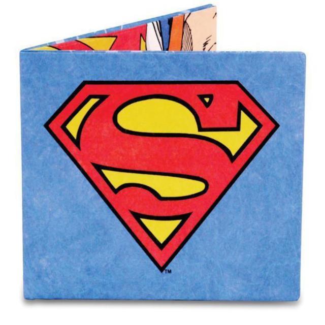 Retro Superman Logo - Superman Logo DC Comics Mighty Origami Wallet Retro Superhero Design ...