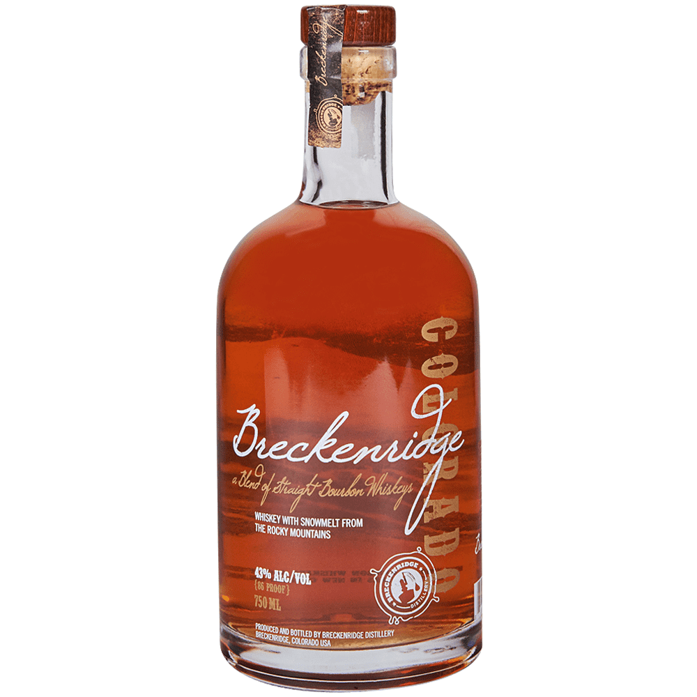 Bourbon Whiskey Logo - Breckenridge Bourbon Whiskey