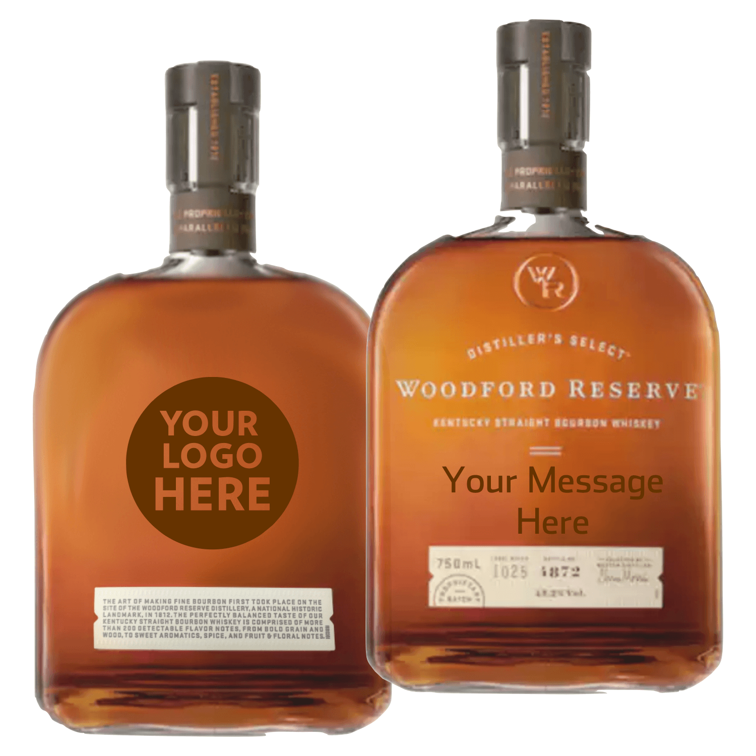 Bourbon Whiskey Logo - Buy Woodford Reserve Bourbon Whiskey Online | Spirited Gifts