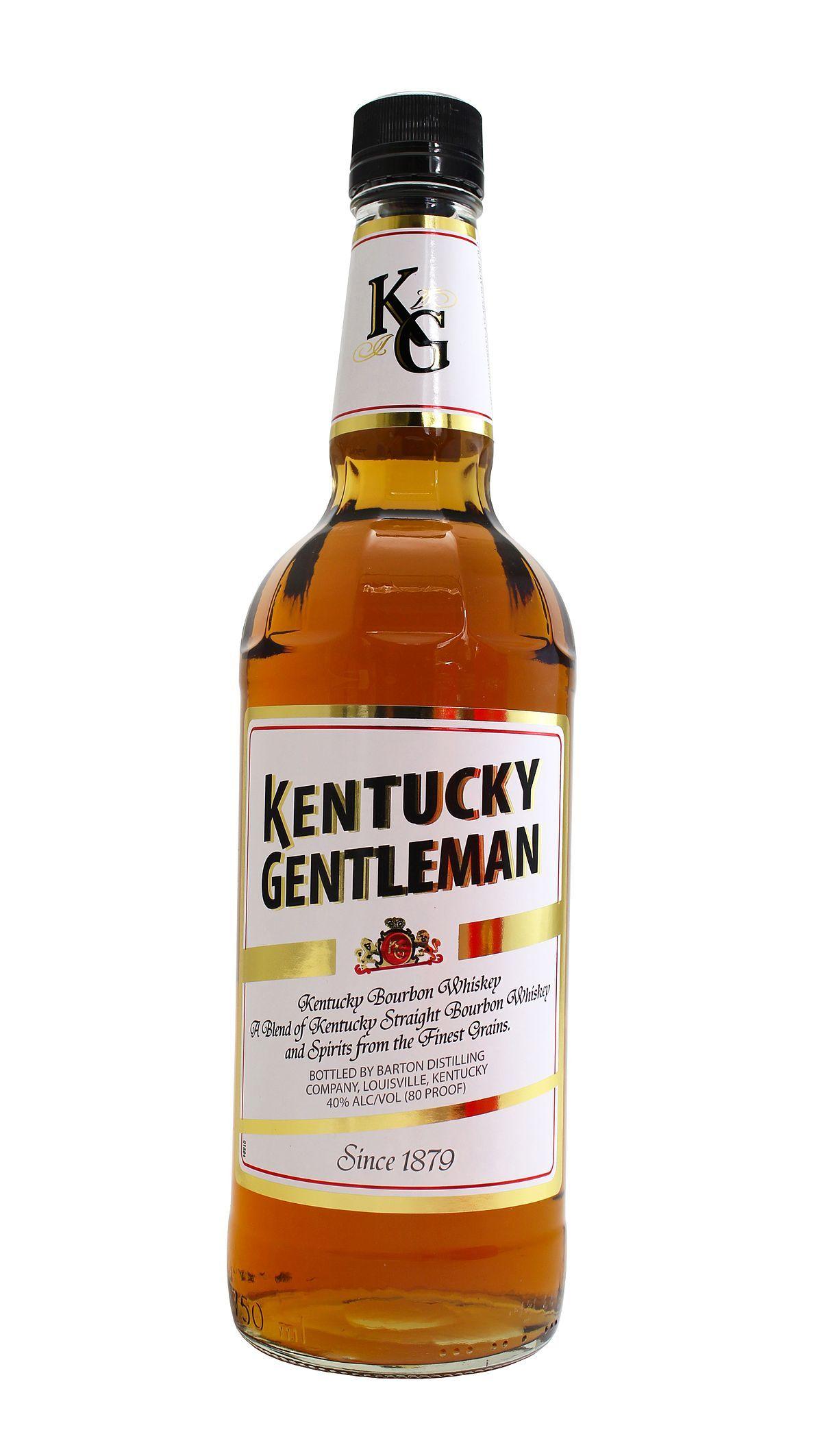 Bourbon Whiskey Logo - Kentucky Gentleman