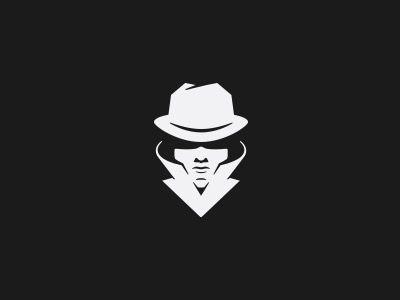 Black Spy Logo - super secret logo by Ryan Wattaul | Dribbble | Dribbble