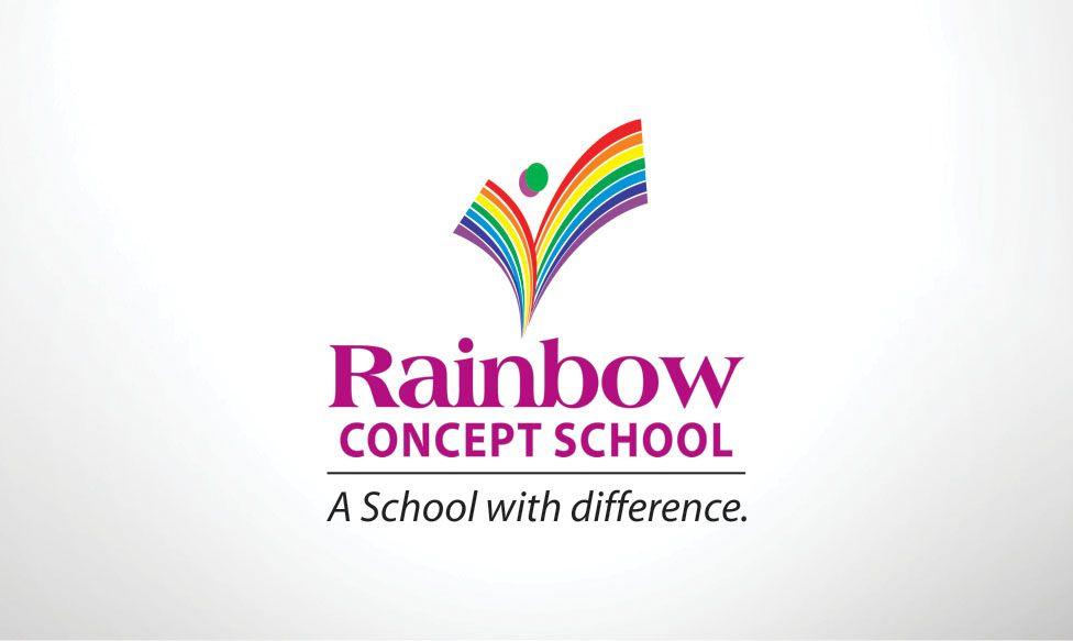 Rainbow Corporate Logo - International school logo design bangalore, Brand… | Play School ...