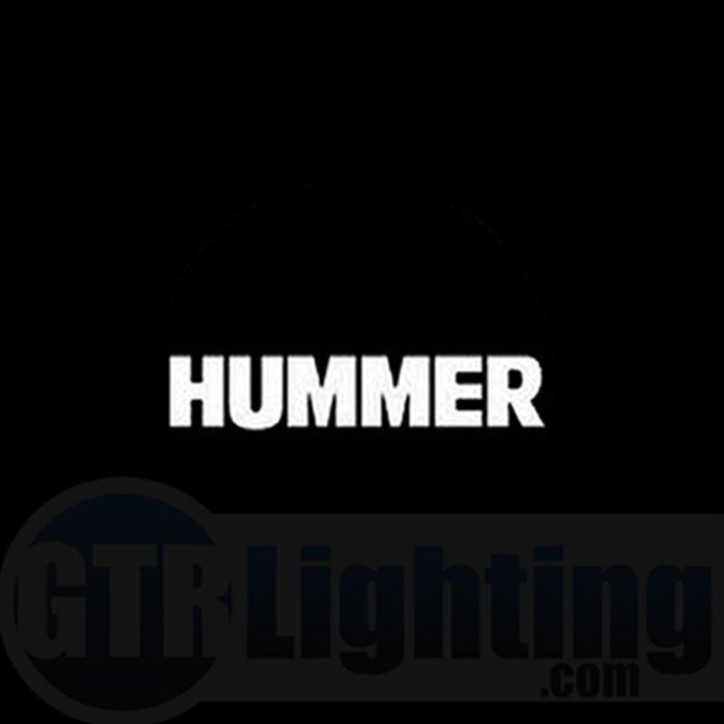 Hummer Logo - GTR Lighting LED Logo Projectors, Hummer Logo, #37