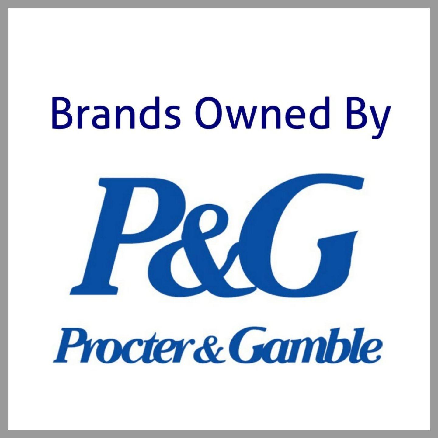 Procter and Gamble Brand Logo - Brands Owned By Proctor And Gamble 2018 Cruelty Free