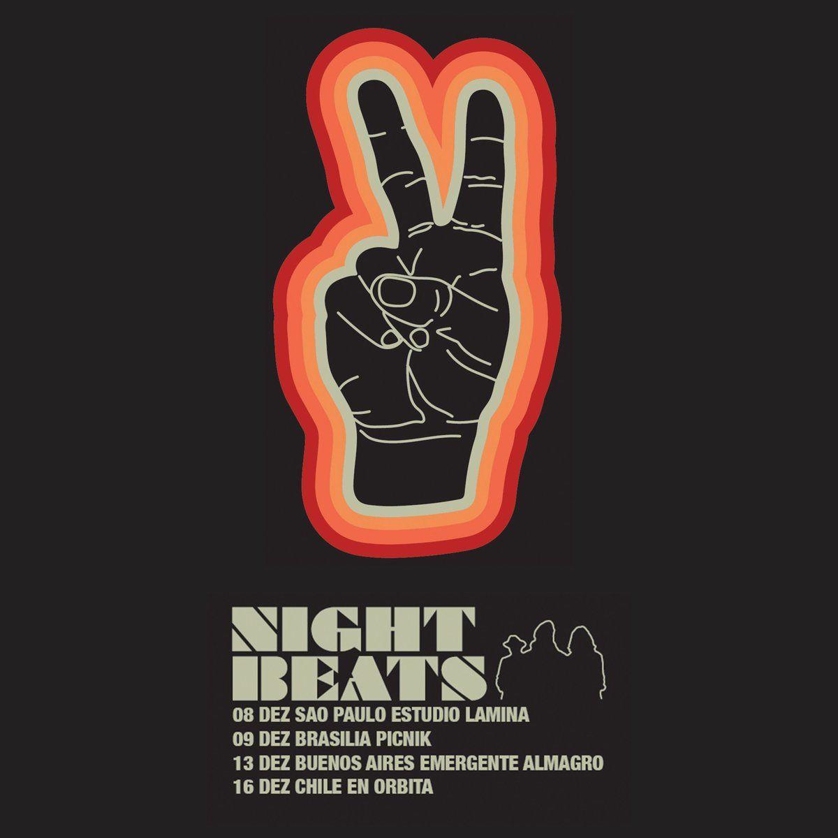 Night Beats Logo - Night Beats're so excited to announce our first tour