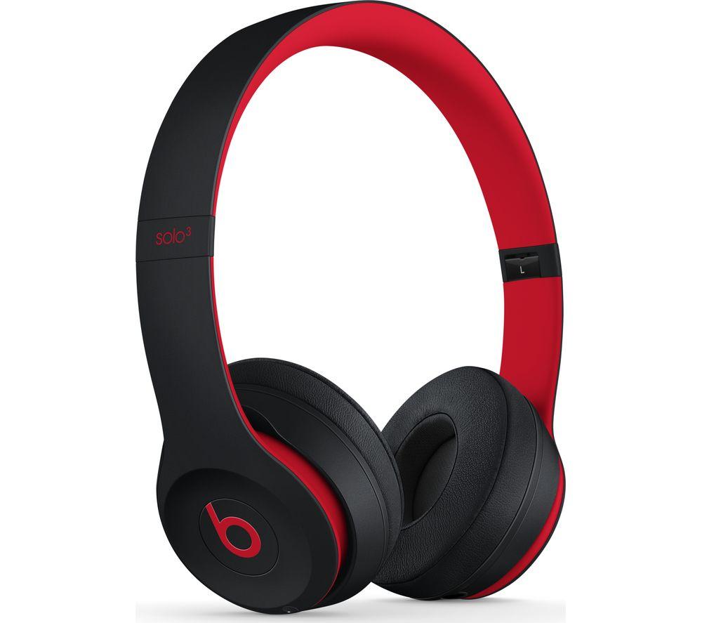 Red and Black Beats Logo - Buy BEATS Decade Collection Solo 3 Wireless Bluetooth Headphones