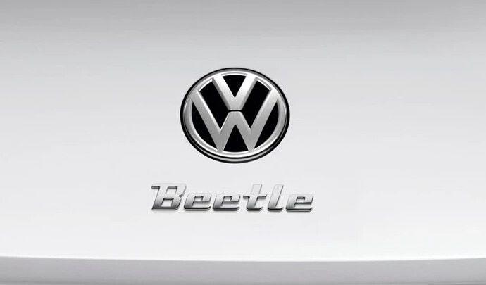 VW Beetle Logo - New product auto spare parts car accessory New beetle logo beetle ...