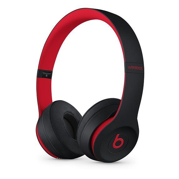 Red and Black Beats Logo - Beats Solo3 Wireless - Defiant Black-Red - Business - Apple