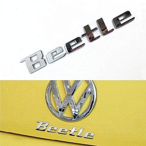 VW Beetle Logo - 3D Metal Beetle Logo Car Emblem Badge Sticker Decals for ALL Models ...