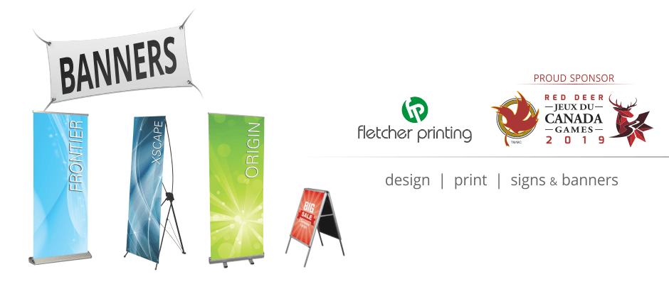 Printing Banners Logo - Fletcher Printing - Design / Print / Signs & Banners