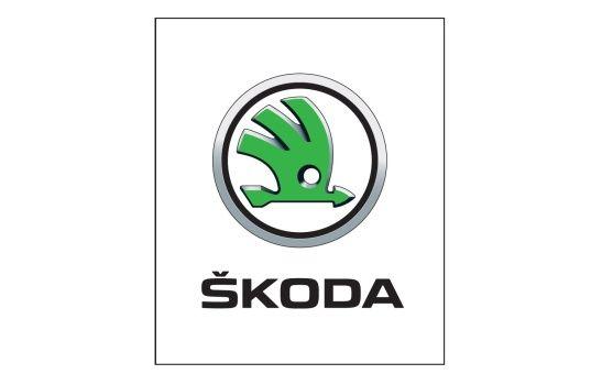 Skoda Logo - Stickers SKODA logo 15cm