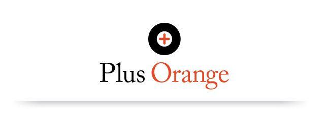 Orange Plus Logo - Plus Orange | Design in 4-D