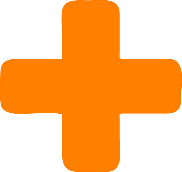 Orange Plus Logo - Plus sign Logos