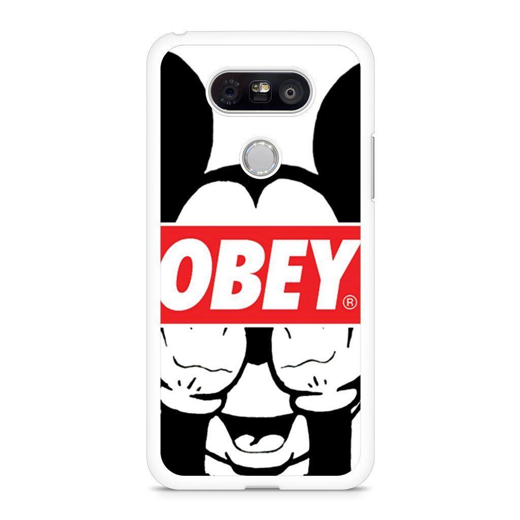 Mickey Mouse Obey Logo - Mickey Mouse Obey LG G5 case — Case Persona