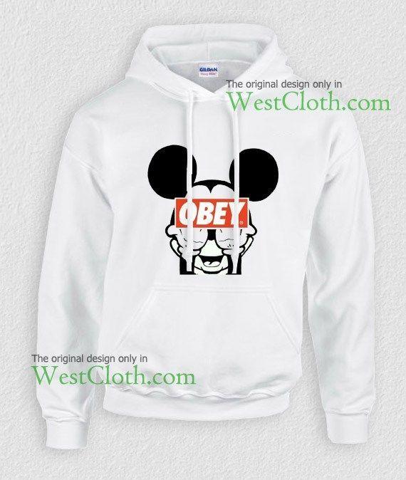 Mickey Mouse Obey Logo - Mickey Mouse obey hoodie, Mickey Mouse obey hoodies available only ...