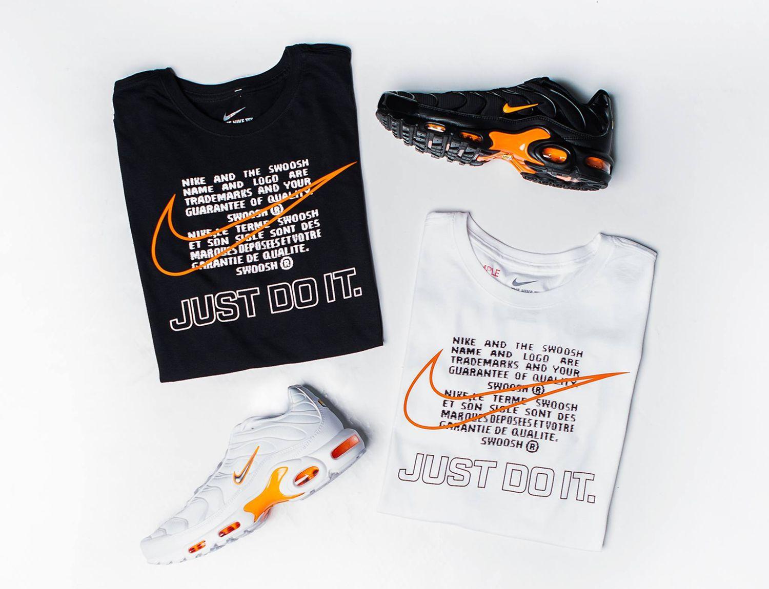 Orange Plus Logo - Nike Air Max Plus Total Orange Mercurial Shirt Match | SneakerFits.com