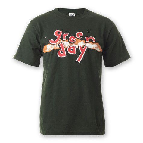 Green Day Dookie Logo - Green Day - Dookie Logo T-Shirt (Green) | HHV