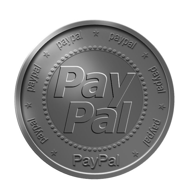 Silver PayPal Logo - Coin, paypal icon