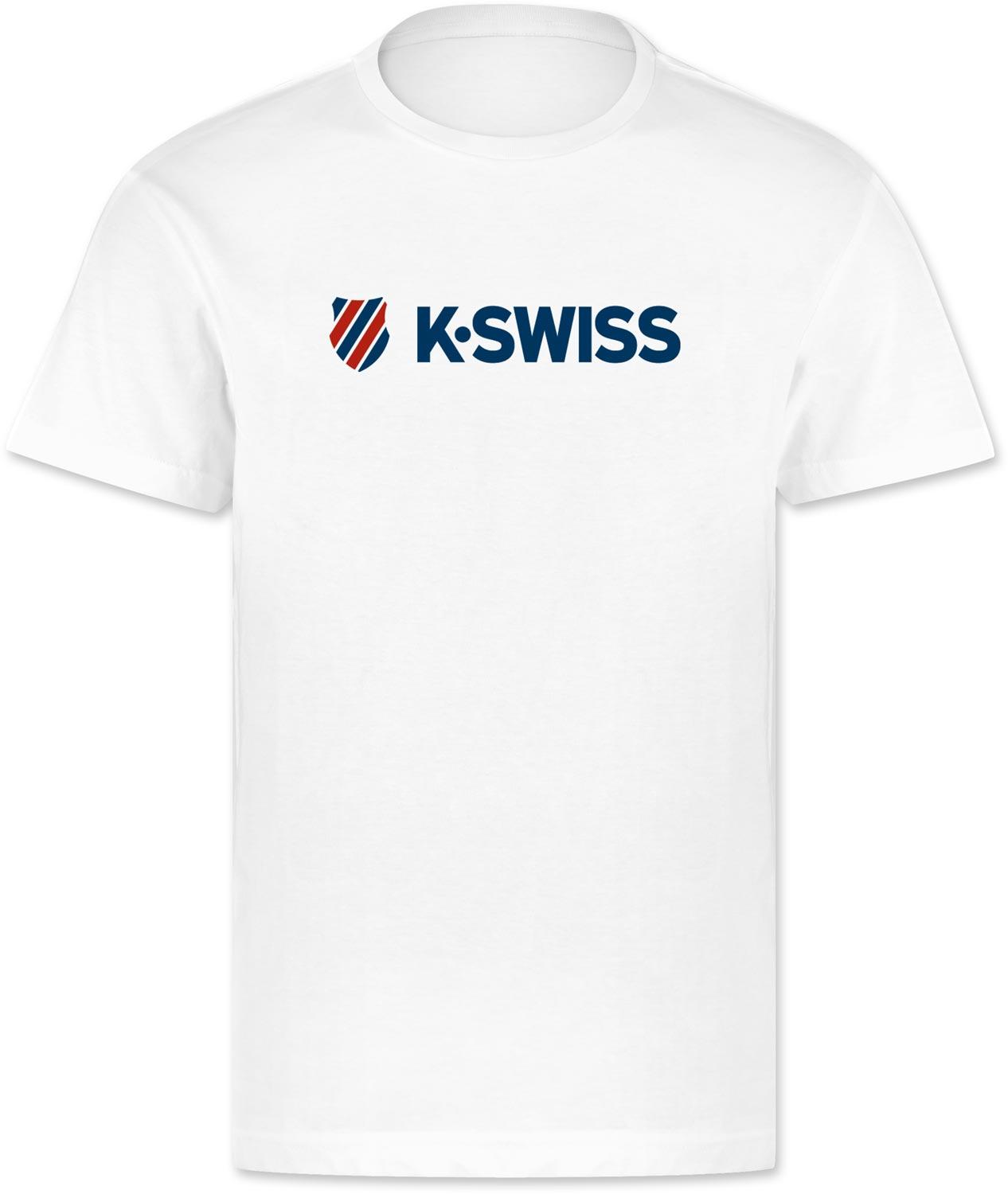 T Swiss Logo - K-Swiss Logo T-shirt white