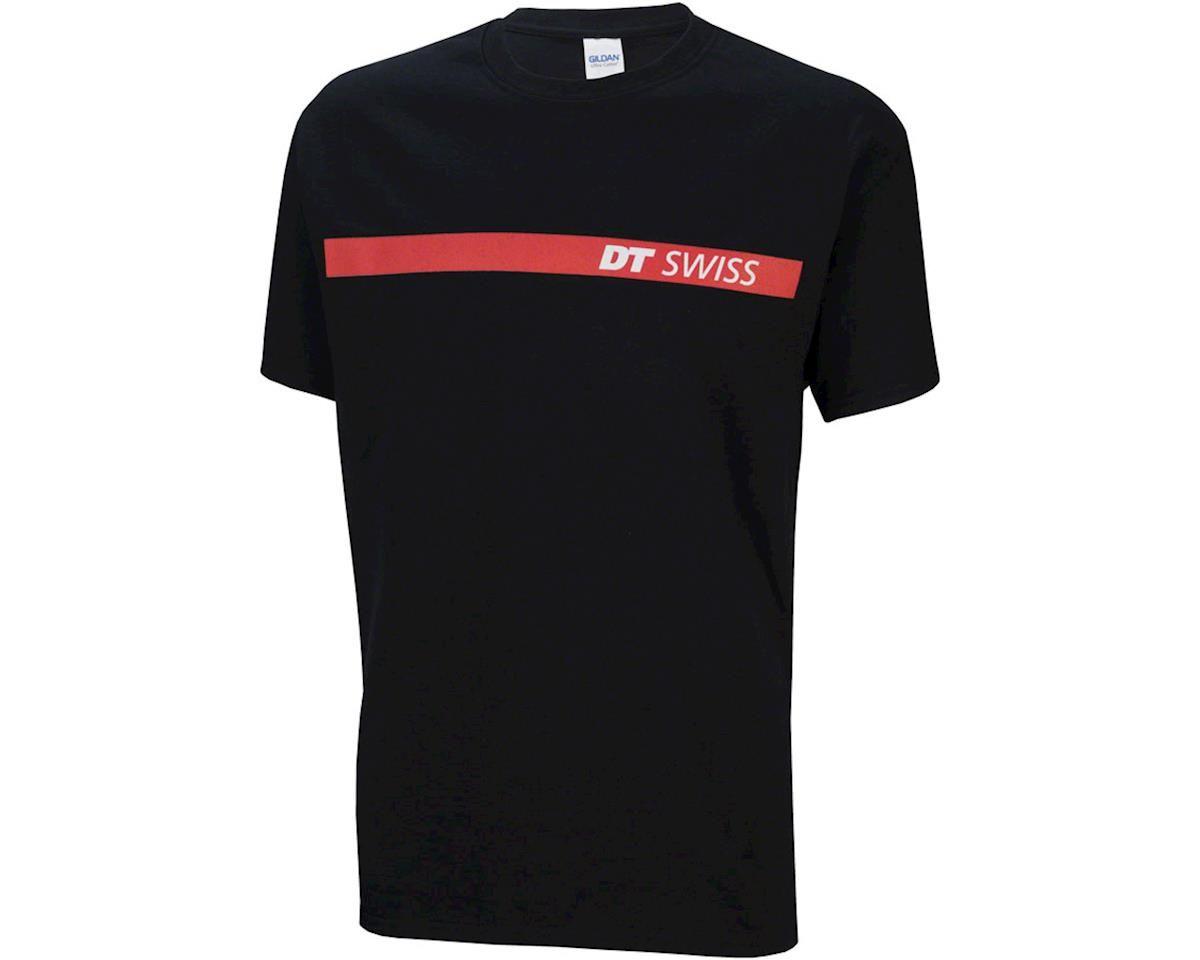 T Swiss Logo - DT Swiss Logo T-Shirt: Black XL (M) [MCXSSMELSCLTSHS] | Mountain ...