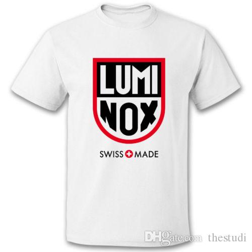 T Swiss Logo - Luminox Swiss Made Logo White T Shirt Unisex Funny Slogan T Shirts ...