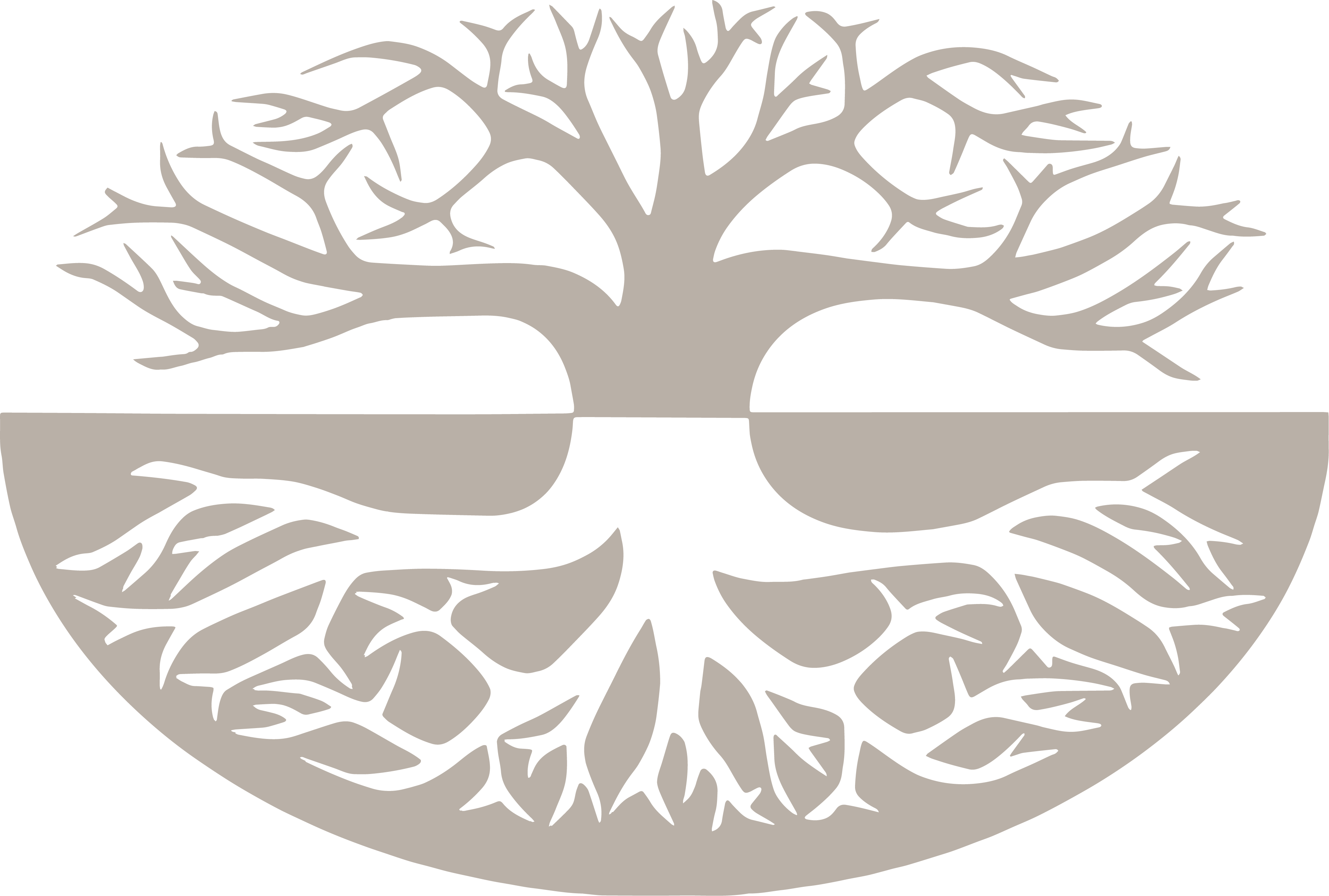 Brown Tree Circle Logo - brown tree Artboard 2@2x | Yoga From the Heart