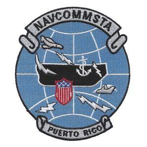 Military Communications Logo - US Naval Communication Station NAVCOMMSTA PUERTO RICO Military Patch ...