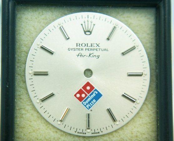 T Swiss Logo - Rare Rolex Air-King Domino`s Pizza `T Swiss Made T` on | jewelry and ...