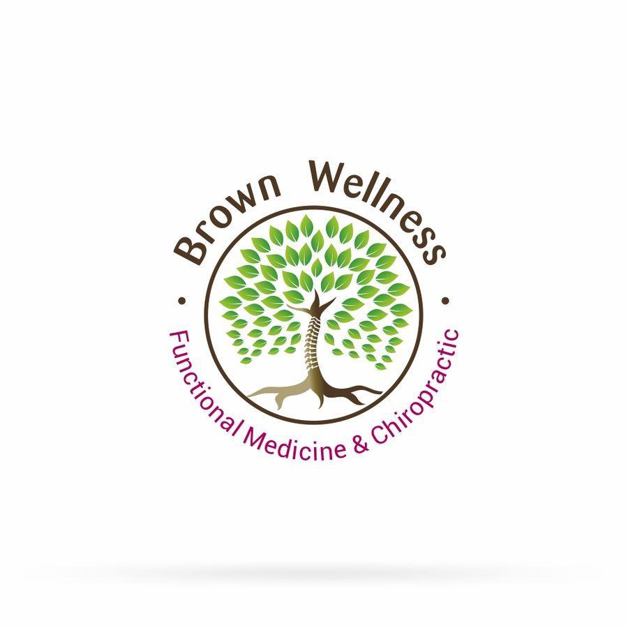 Brown Tree Circle Logo - Entry #38 by azadsaibov for Design a Logo - Brown Wellness | Freelancer
