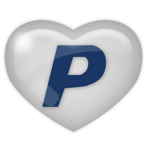 Silver PayPal Logo - Social media paypal 3D Silver Icon