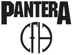 Cfh Logo - PANTERA CFH VINYL DECAL STICKER CAR WINDOW LAPTOP CHOOSE COLOR | eBay